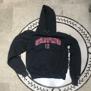 Grey Stanford Champion Hoodie